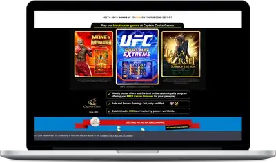 CaptainCooks Casino site